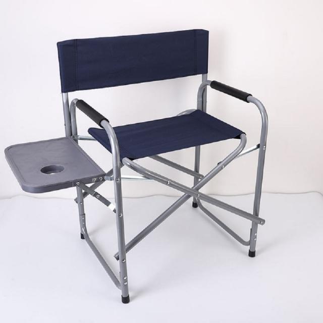  Stoel opvoubare draagbare stoel met sytafel kampbekerhouer opvoubaar (ESG17515)