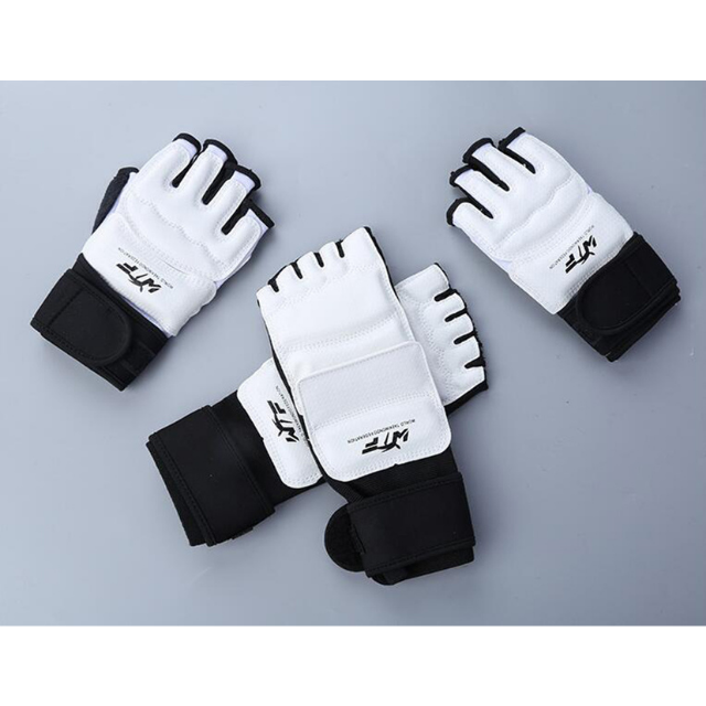Halfvinger Hand Guard Handskoene Taekwondo Hand Protector Training Gear Handskoene (ESG12866)