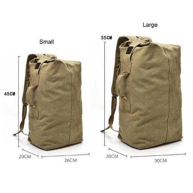 Duffle Bag Travel Rucksack Multifunksionele taktiese doek (ESG13326)