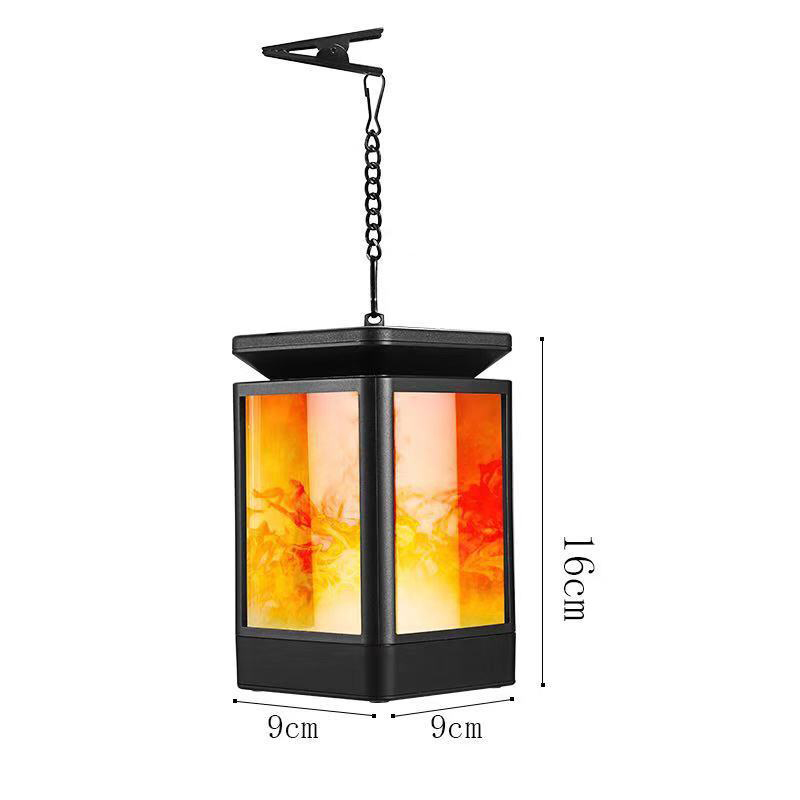 Hanglamp met vlameffek Solar Outdoor 3 Modes Lantern (ESG15231)